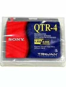 SONY TRAVAN QTR-4 MINI DATA CARTRIDGE 4.0GB/8.0GB 49011780368051 TR-4