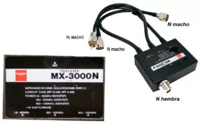 Diamond® Antenna MX3000N 1.6- 1300MHZ Triplexer 2