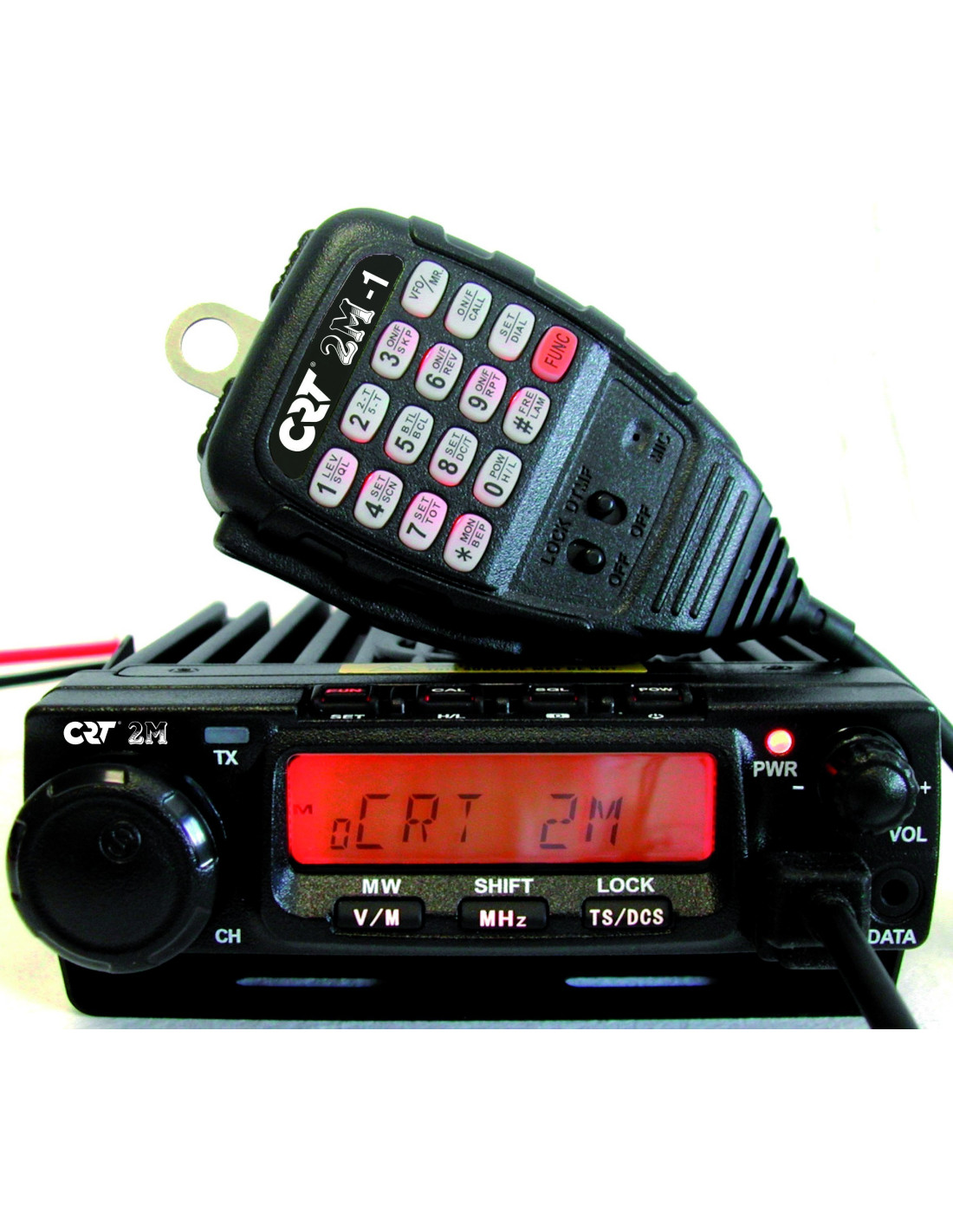 CRT 2M HAM+ VHF Πομποδέκτης Αυτοκινήτου 60W