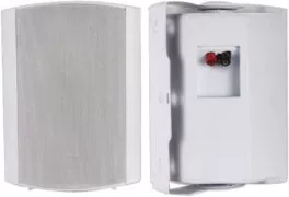 ΟΕΜ SPS-430W Ζεύγος Ηχείων Άσπρα με βάση τοίχου 45W 1