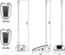 JTS CS-1CH Συνεδριακό μικρόφωνο 2