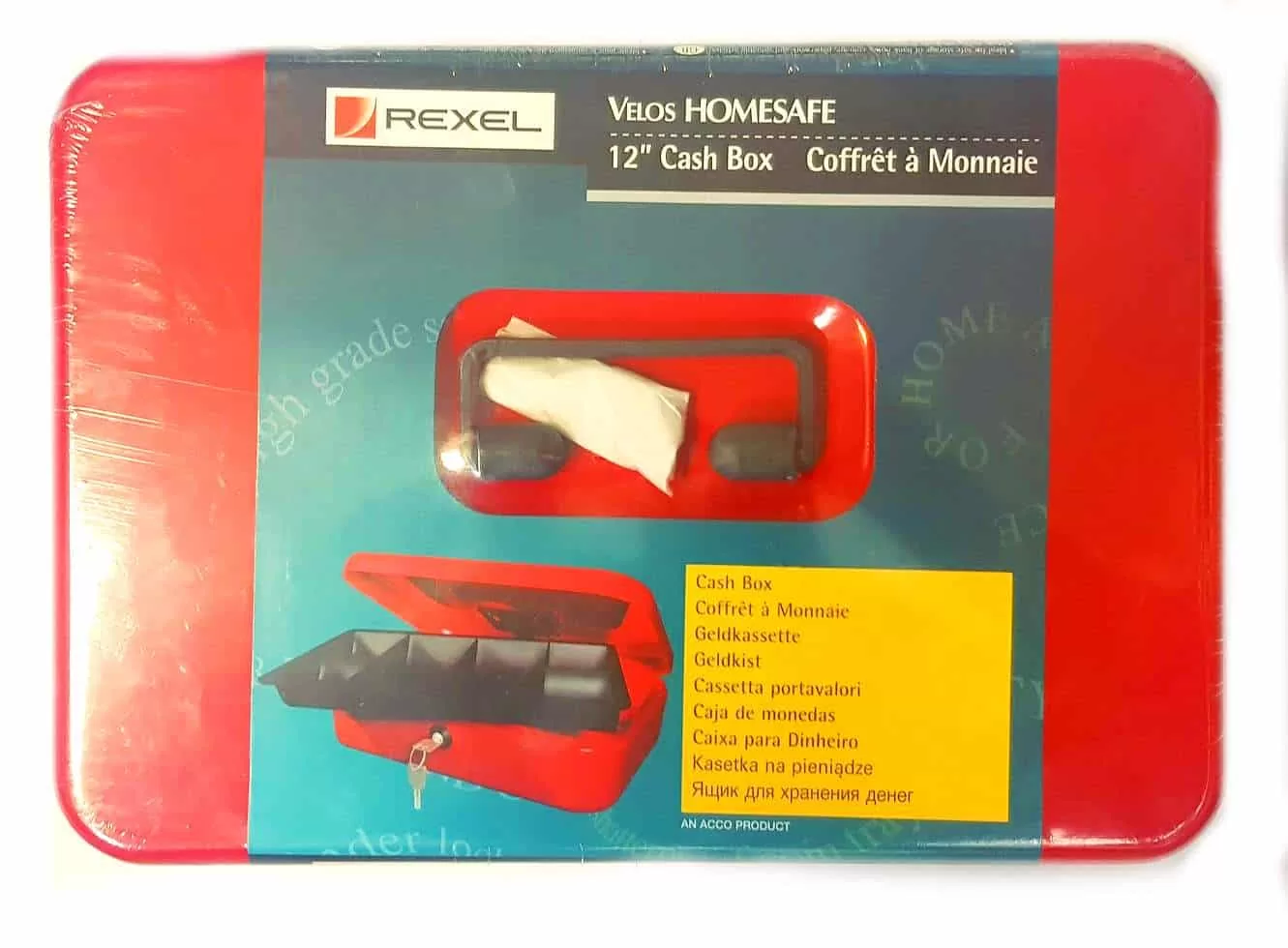 Rexel Φορητό Ταμείο 12" Κόκκινο 302x210x102mm