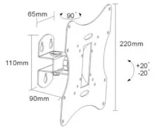 LCD-501A ΒΑΣΗ ΓΙΑ LCD-TV 2