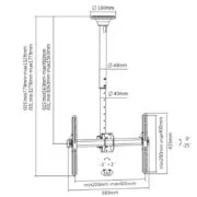 PLB-CE946-02L ΒΑΣΗ ΓΙΑ LCD-TV 2