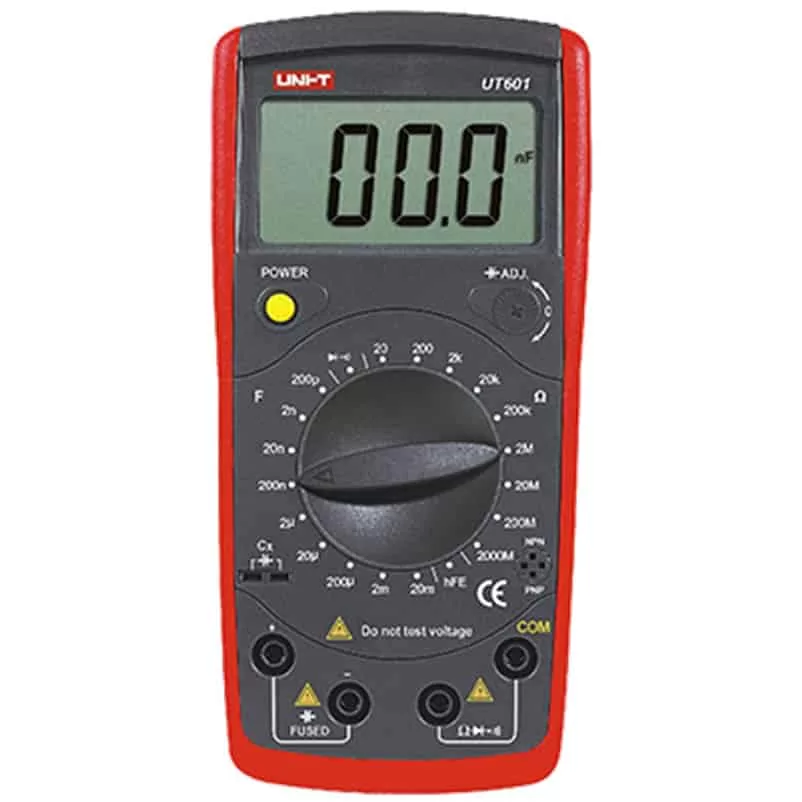 Uni-T UT-601 Καπασιτόμετρο - πολύμετρο με ένδειξη χαμηλής μπαταρίας 3 Uni-T UT-601 Καπασιτόμετρο - πολύμετρο με ένδειξη χαμηλής μπαταρίας