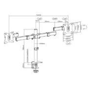 Βάση Στήριξης LCD/TV Ρυθμιζόμενη (LDT24-C024) 2