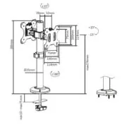 ΒΑΣΗ ΣΤΗΡΙΞΗΣ ΜΟΝΙΤΟΡ ΓΡΑΦΕΙΟΥ ΜΑΥΡΗ (LDT40-G02) 2