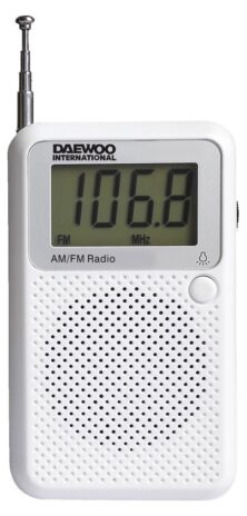 Daewoo DRP-115 Ψηφιακό Ραδιόφωνο Τσέπης AM/FM