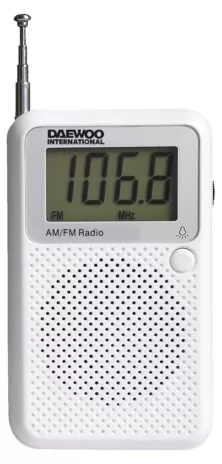 Daewoo DRP-115 Ψηφιακό Ραδιόφωνο Τσέπης AM/FM