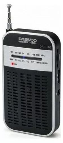 Daewoo DRP-105 Αναλογικό Ραδιόφωνο Τσέπης AM/FM