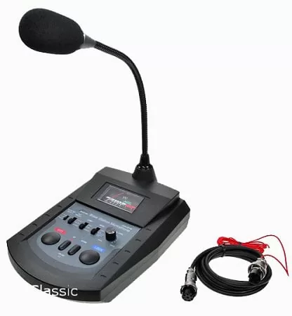 JCD-201M Μικρόφωνο Βάσεως 6 PIN με λειτουργια ECHO 3 JCD-201M Μικρόφωνο Βάσεως 6 PIN με λειτουργια ECHO