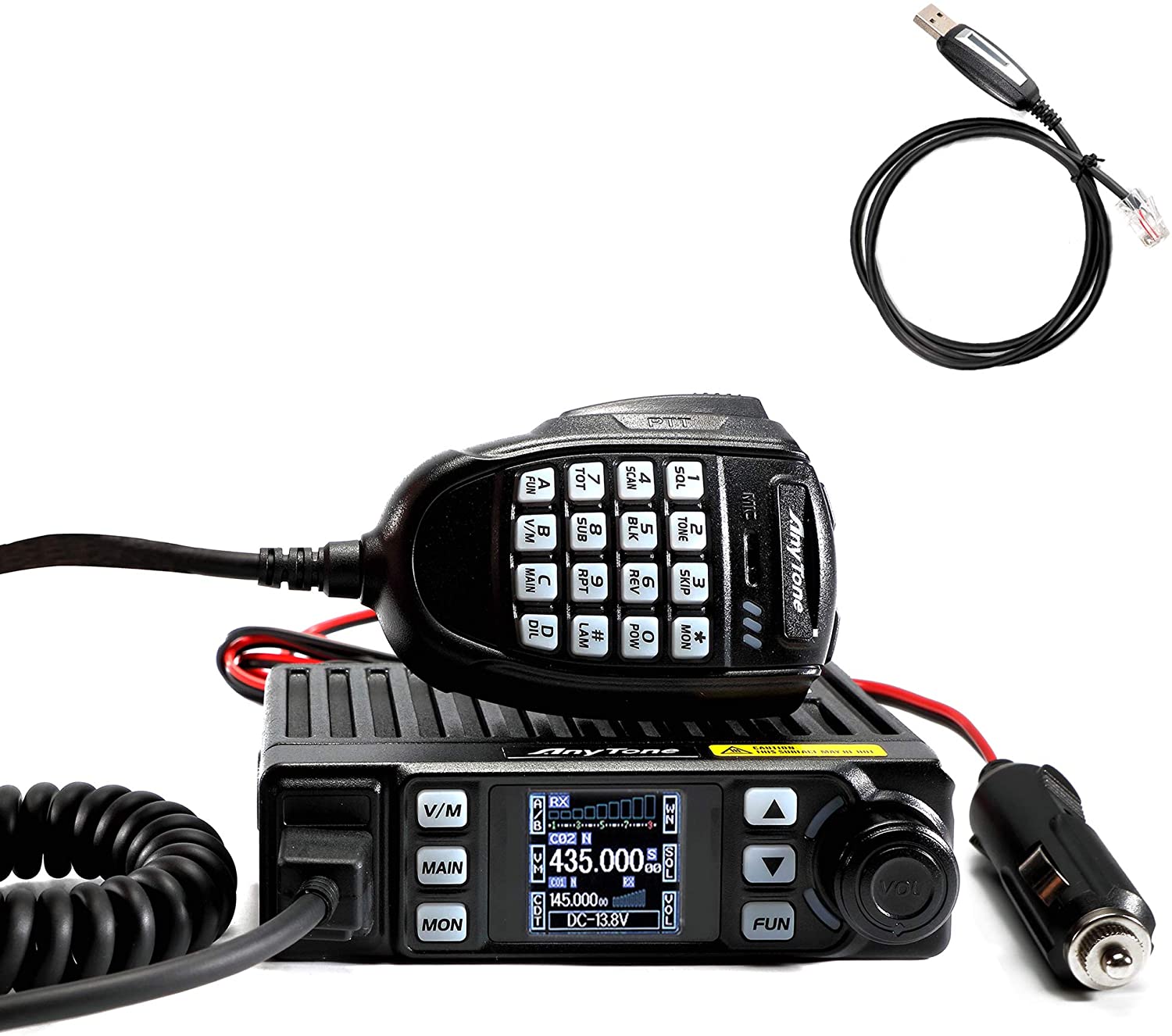 Anytone AT-779UV Mini VHF/UHF Mobile Radio – ΑΥΓΟΥΣΤΗΣ