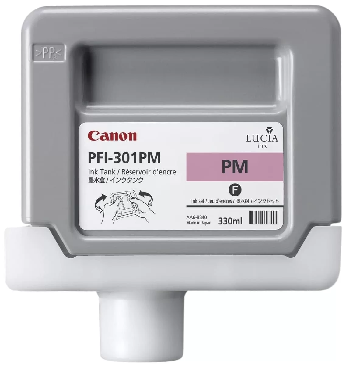 Canon PFI-301 Photo Magenta 330ml (1491B001) 3 Canon PFI-301 Photo Magenta 330ml (1491B001)