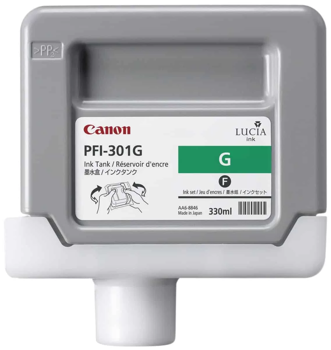 Canon PFI-301 Green 330ml (1493B001) (Αντιγραφή)