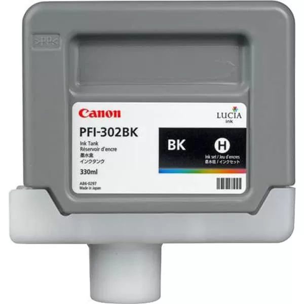Canon PFI-302BK Black Pigment 330ml (2216B001) 3 Canon PFI-302BK Black Pigment 330ml (2216B001)