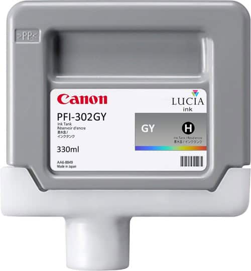 Canon PFI-302GY Grey Pigment 330ml (2217B001)