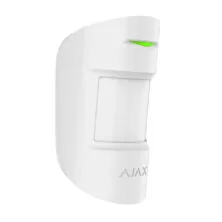 Ajax Systems MotionProtect Plus Ανιχνευτής Κίνησης PIR και MW με Λειτουργία Αποφυγής Κατοικίδιων Ζώων Λευκό