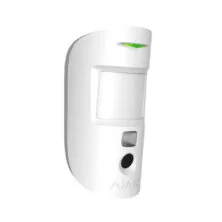 Ajax Systems MotionCam Ανιχνευτής Κίνησης PIR με Ενσωματωμένη Κάμερα για Οπτική Επαλήθευση Συναγερμού Λευκό