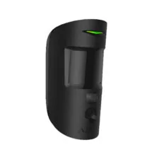Ajax Systems MotionCam Ανιχνευτής Κίνησης PIR με Ενσωματωμένη Κάμερα για Οπτική Επαλήθευση Συναγερμού Μαύρο