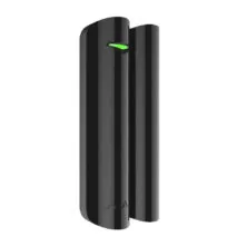 Ajax Systems DoorProtect Plus Μαγνητικός Ανιχνευτής Πόρτας και Παραθύρου με Αισθητήρα Κλίσης και Κραδασμών Μαύρο
