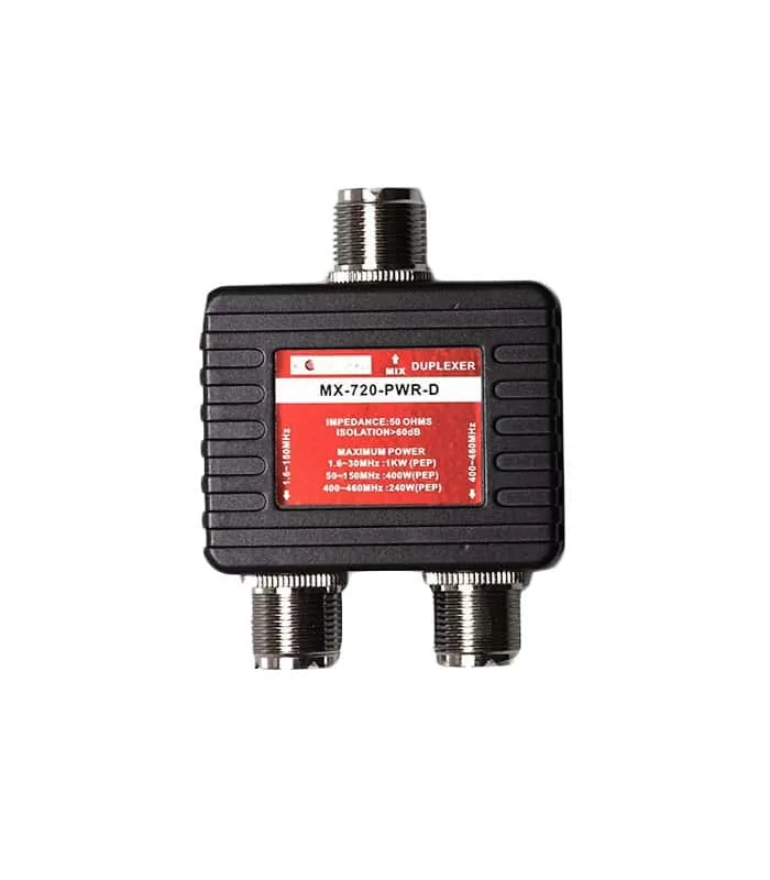 Komunica MX-720-PWR-D Duplexer 1.6-150 & 400-460MHz 3 Komunica MX-720-PWR-D Duplexer 1.6-150 & 400-460MHz