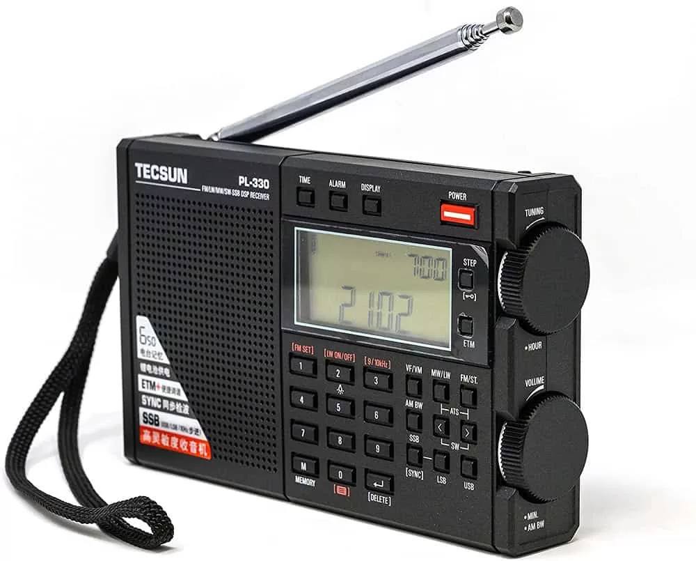 Tecsun PL-330 Ραδιόφωνο Παγκοσμίου λήψεως AM/FM/SW/SSB/DSP 6 Tecsun PL-330 Ραδιόφωνο Παγκοσμίου λήψεως AM/FM/SW/SSB/DSP - Image 4