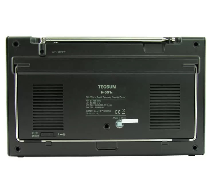 Tecsun H-501X Ραδιόφωνο Παγκοσμίου Λήψεως FM/LW/MW/SW/SSB/Bluetooth 7 Tecsun H-501X Ραδιόφωνο Παγκοσμίου Λήψεως FM/LW/MW/SW/SSB/Bluetooth - Image 5