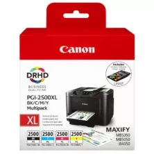 PGI-2500XL CMYK Ink Cartridge Multipack 9254B004