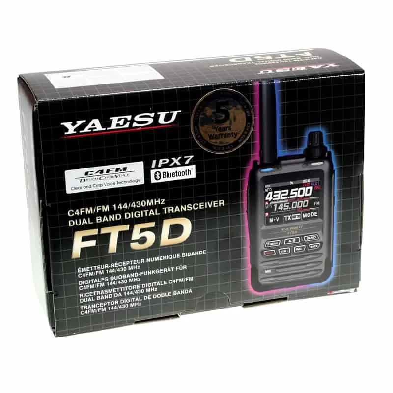 Yaesu FT-5DE 144/430MHZ C4FM/FM + FBA39 5 Yaesu FT-5DE 144/430MHZ C4FM/FM + FBA39 - Image 3