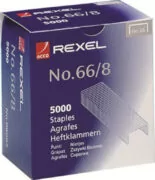 Σύρματα Συρραπτικού Rexel No.66/8 5000staples 1