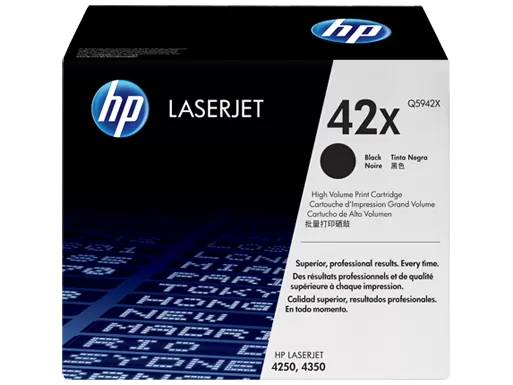 HP 42X Toner Μαύρο 20000 Σελ. (Q5942X) 3 HP 42X Toner Μαύρο 20000 Σελ. (Q5942X)