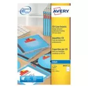 AVERY ΕΞΩΦΥΛΛΑ/ΟΠΙΣΘΟΦΥΛΛΑ ΓΙΑ CD INKJET 200G.HQ ΠΑΚΕΤΟ 25 ΦΥΛΛΩΝ J8435-25