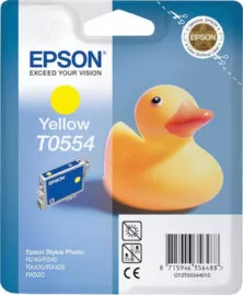 Epson T0554 Yellow Inkjet Cartridge C13T05544010 / T0554