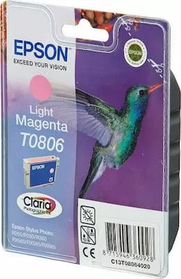 EPSON INK CARTRIDGE LIGHT MAGENTA T0806 3 EPSON INK CARTRIDGE LIGHT MAGENTA T0806