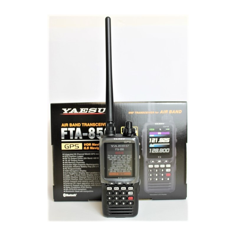 Yaesu FTA-850L Airband VHF Bluetooth NAV/COM – ΑΥΓΟΥΣΤΗΣ