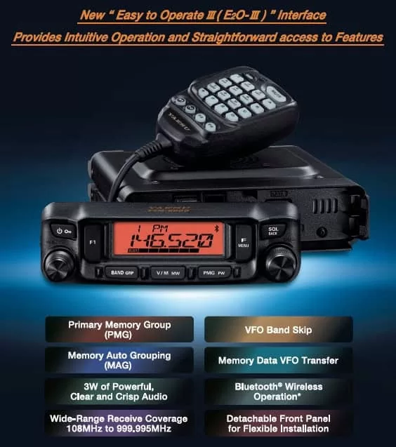 YAESU FTM-6000E V/U Πομποδέκτης Αυτοκινήτου (50W) 6 YAESU FTM-6000E V/U Πομποδέκτης Αυτοκινήτου (50W) - Image 4