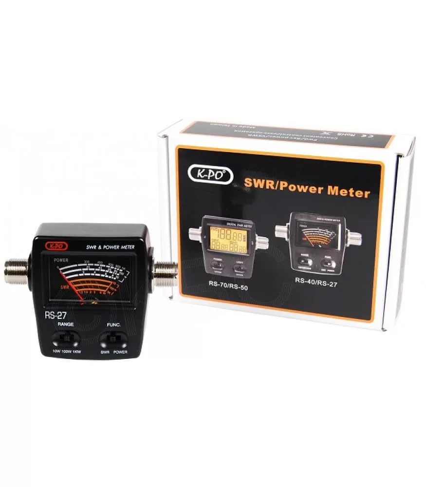 K-PO RS-27 SWR & PWR Meter 26-30 MHz 5 K-PO RS-27 SWR & PWR Meter 26-30 MHz - Image 3