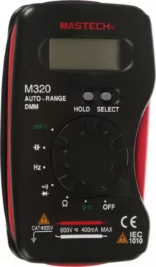 ΠΟΛΥΜΕΤΡΟ ΨΗΦΙΑΚΟ BASIC ΤΣΕΠΗΣ ΠΛΗΡΕΣ + AUTORANGE M320 MASTECH MGL