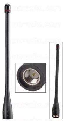Icom FA-S56U Flexible UHF Antenna, 450-520 MHz, Red Tip