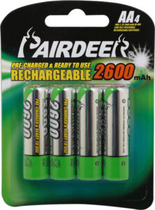 ΜΠΑΤΑΡΙΑ ΕΠΑΝΑΦ/ΝΗ 1.2V AA 2600mAh HR6 4τεμ./BLISTER PRD