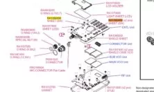 Yaesu RA1092400 VX8E/R Sheet
