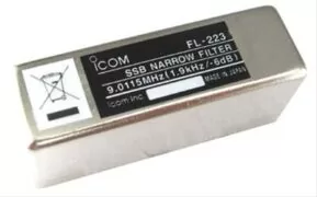 ICOM FL-223 SSB Narrow Filter for IC-R75 IC-756 IC-706MKIIG IC-775DSP IC-746 2