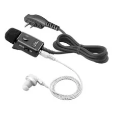 Icom HM-153LA Heavy Duty Earphone Mic