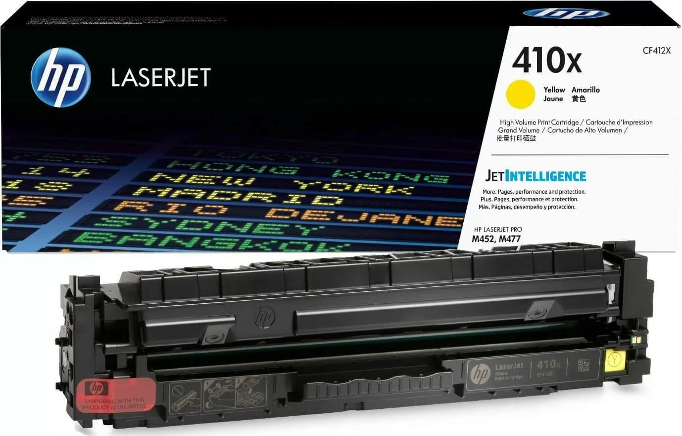 HP 410X Toner Yellow High Yield 5000 Σελ. (CF412X) 3 HP 410X Toner Yellow High Yield 5000 Σελ. (CF412X)