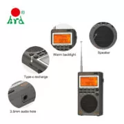 HANRONGDA HRD-747 FM/MW/SW/SSB/LSB/AIR/CB/VHF/UHF/WX 3