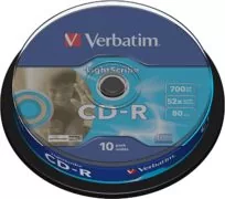 VERBATIM 43441 VERBATIM LIGHTSCRIBE - 10 X CD-R - 700 MB 52X 2
