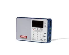 Tecsun Q3 Mini Ραδιόφωνο FM Μπαταρίας με USB Ασημί 9