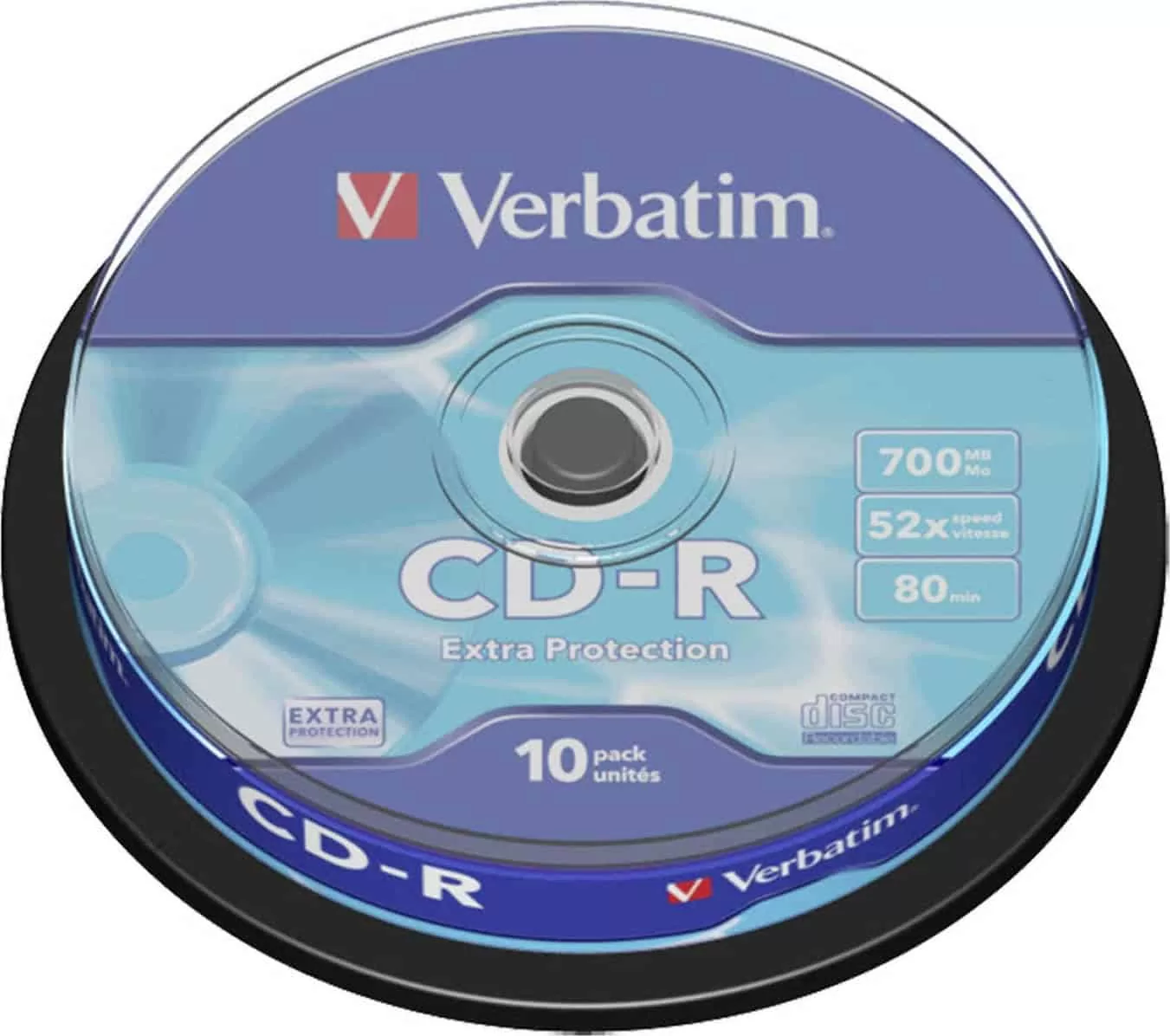 CD-R VERBATIM 43437 700MB 52X EXTRA PROTECTION SURFACE