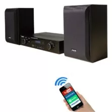 REACT Ολοκληρωμένος Ενισχυτής Hi-Fi Stereo AVX-BTA6.5 50W/4Ω Μαύρος