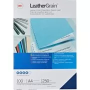 GBC LEATHERCRAIN A4 250gr 100pcs CE040010 Black